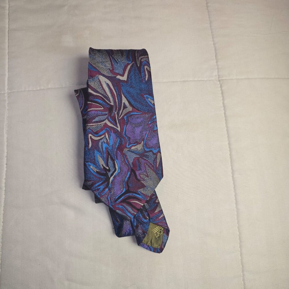 Vintage Missori Tie – Made in Italy – 100% Silk – AbStylish Multicolor Men's Tie